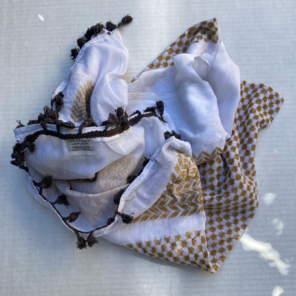 Hirbawi Original Alquds Al Quds Kufiya Palestinian Scarf - Picture 2 of 15